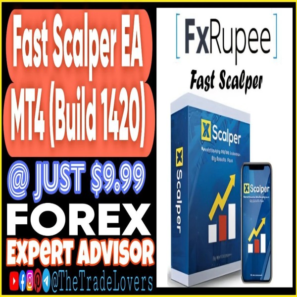 Fast Scalper EA MT4 No DLL (Works on Build 1421+) | Forex Robot | MT4 Expert Advisor - The Trade Lovers