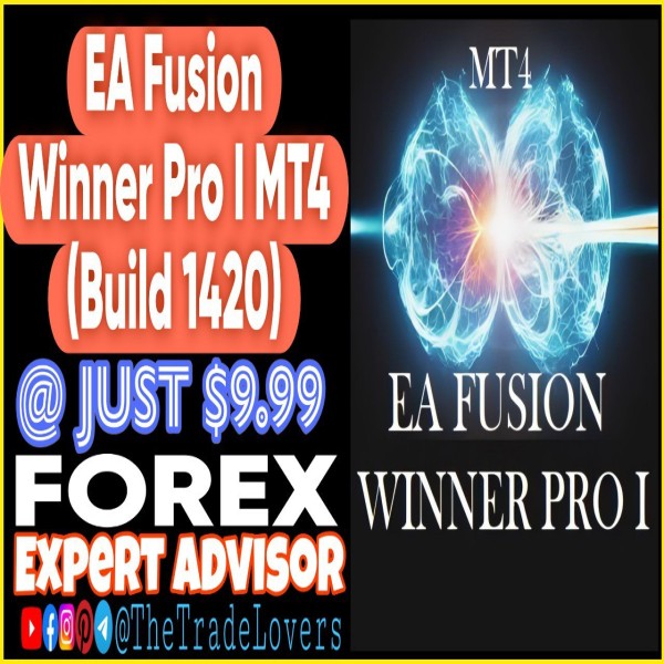 Fusion Winner Pro I EA MT4 (Works on Build 1421+) | Forex Robot | MT4 Expert Advisor - The Trade Lovers