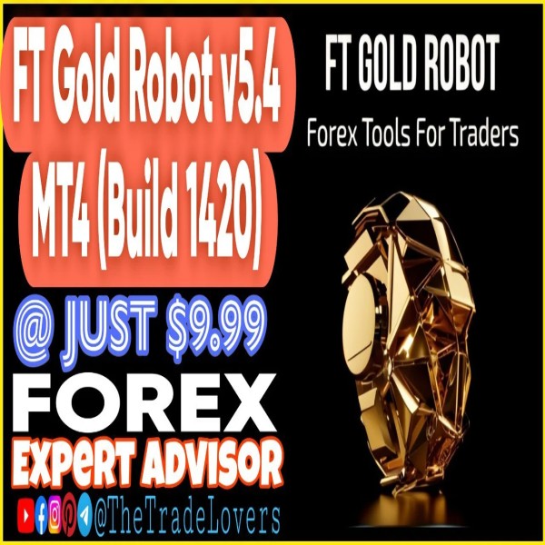 FT Gold Robot EA v5.4 MT4 (Works on Build 1421+) | Forex Robot | MT4 Expert Advisor - The Trade Lovers