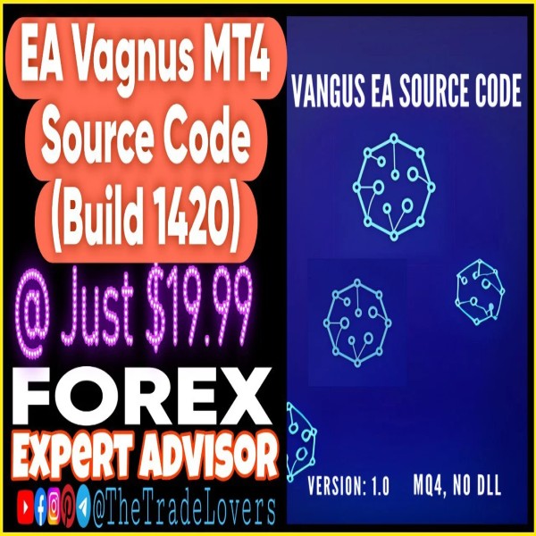 Vangus EA MT4 MQ4 Source Code (Works on Build 1421+) | Forex Robot | MT4 Expert Advisor - The Trade Lovers