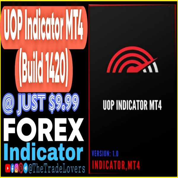 UOP Indicator V1.0 MT4 (Works on Build 1421+) | Forex MT4 Indicators - The Trade Lovers