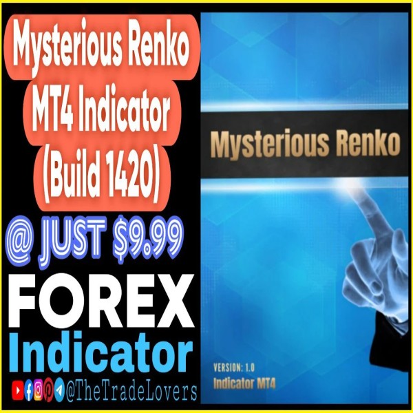 Mysterious Renko Indicator V1.0 MT4 (Works on Build 1421+) | Forex MT4 Indicators - The Trade Lovers