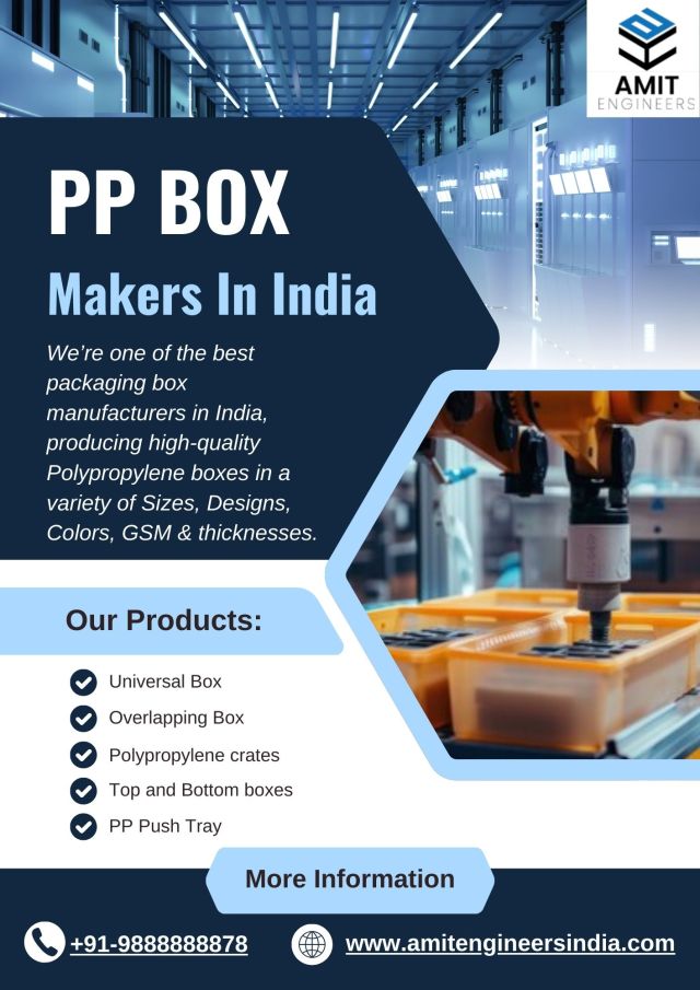 PP Boxes are in prime demand by the manufacturing industries for their storage and transition needs. PP boxes have solved the... – @sharma-amit on Tumblr