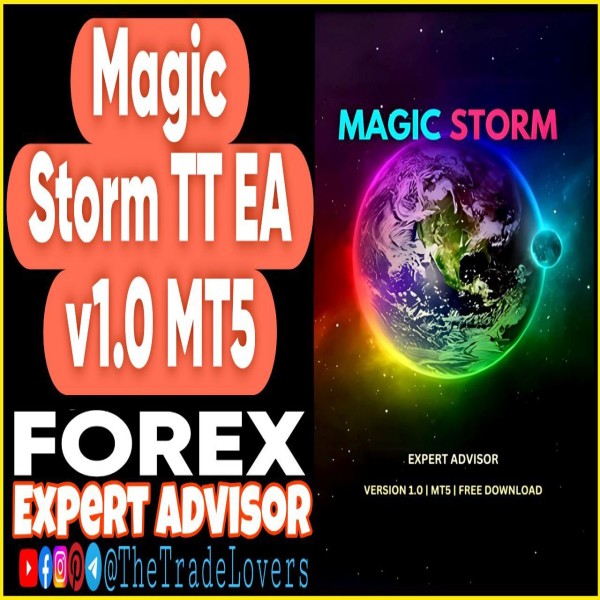 Magic Storm EA v1.0 MT5 (Works on Build 4695+) | Forex Robot | MT5 Expert Advisor - The Trade Lovers