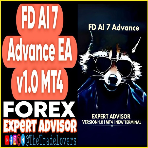 FD AI 7 Advance EA v1.0 MT4 (Works on Build 1430+) | Forex Robot | MT4 Expert Advisor - The Trade Lovers