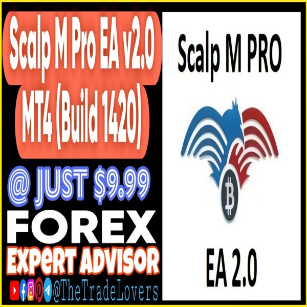 Scalp M PRO EA 2.0 MQ4 Source Code (Works on Build 1421+) | Forex Robot | MT4 Expert Advisor - The Trade Lovers