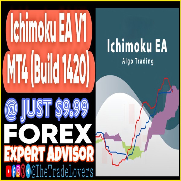 Ichimoku EA V1 MT4 (Works on Build 1421+) | Forex Robot | MT4 Expert Advisor - The Trade Lovers