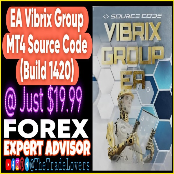 Vibrix Group EA MT4 MQ4 Source Code (Works on Build 1421+) | Forex Robot | MT4 Expert Advisor - The Trade Lovers