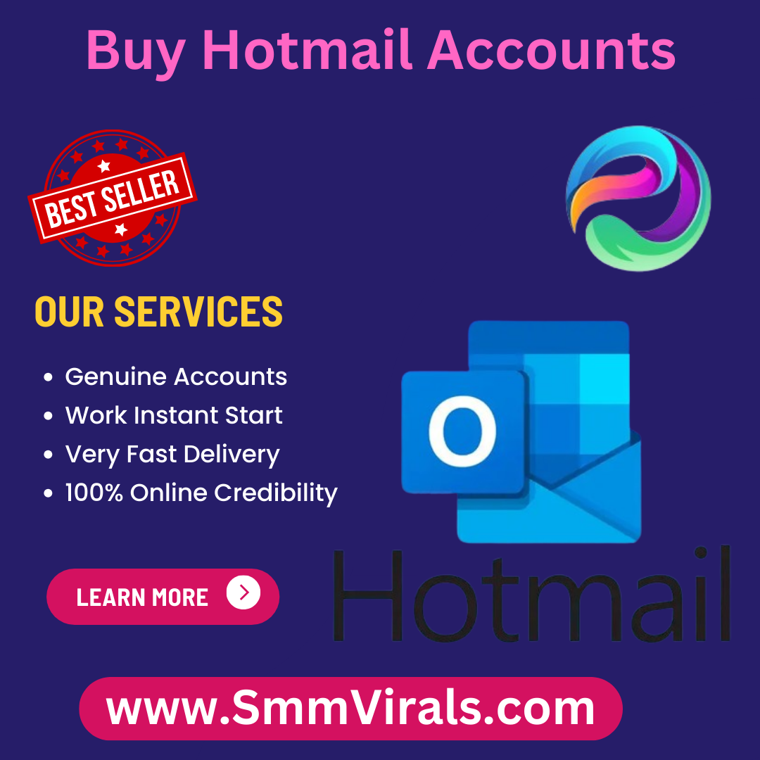 Buy Hotmail Accounts - 100% Real Bulk Account