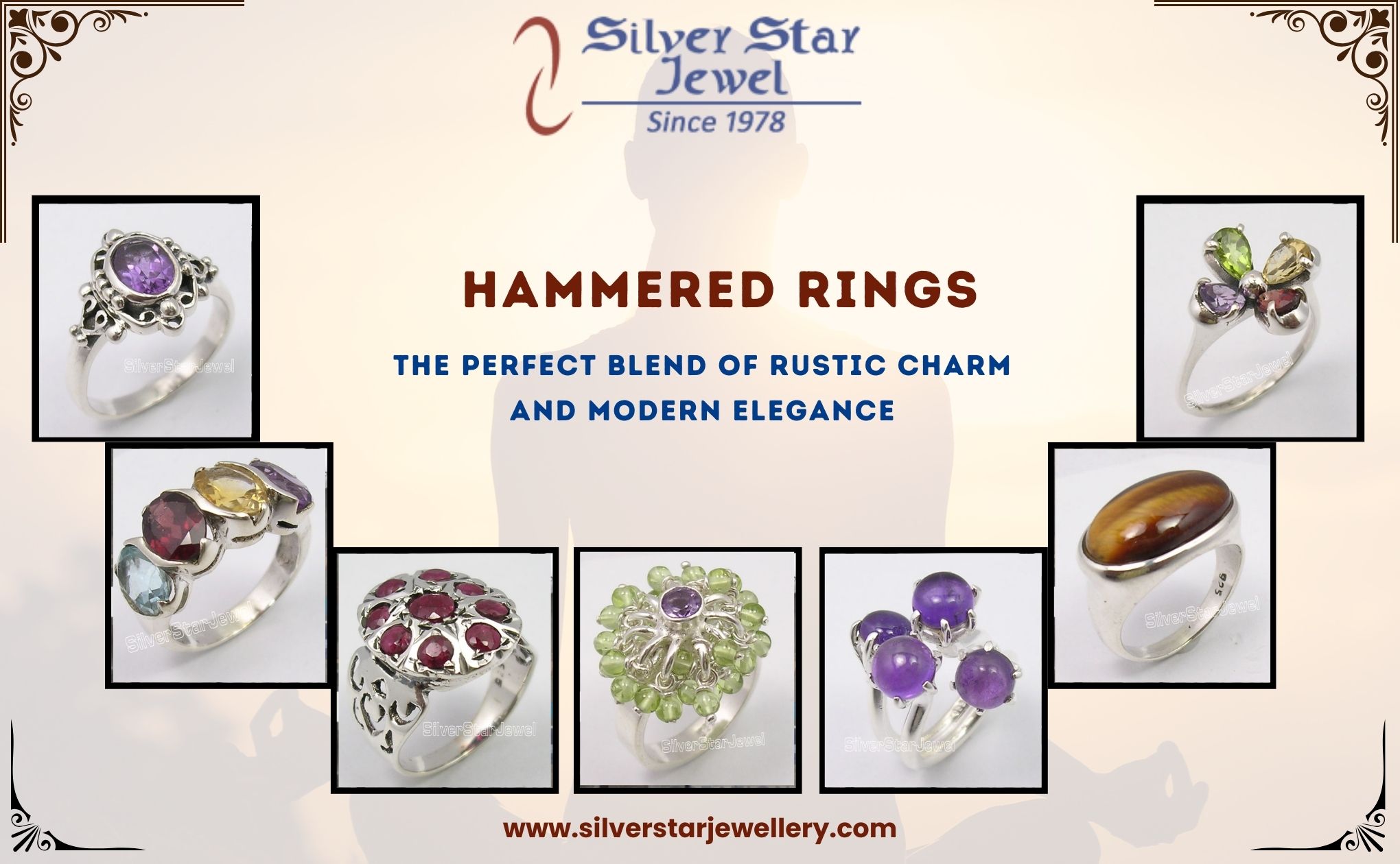 Hammered Rings: Perfect Blend of Rustic Charm and Modern Elegance