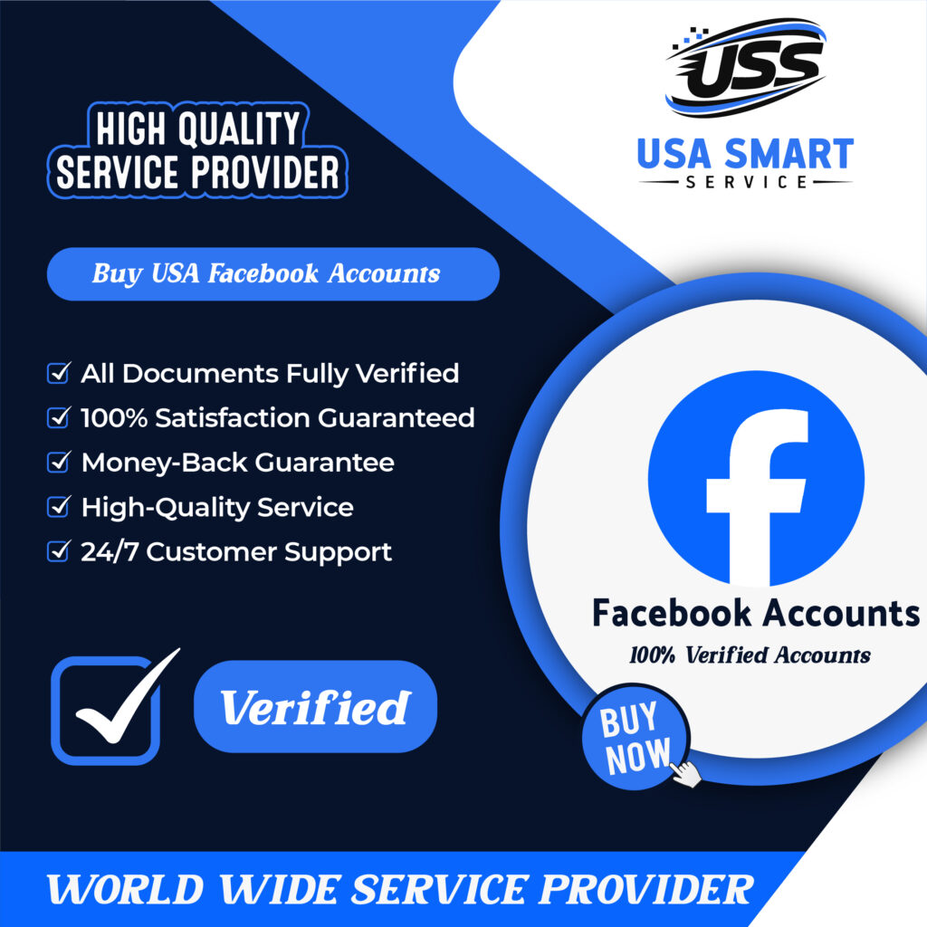 Buy USA Facebook Accounts - 100% Fully Verified Accounts