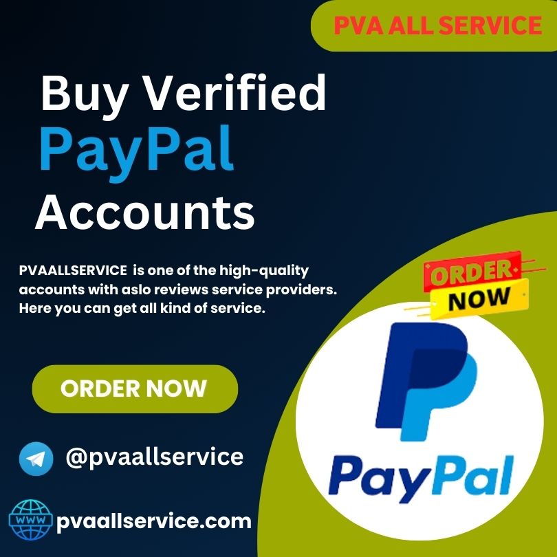 Buy Verified PayPal Accounts - PVA All Service