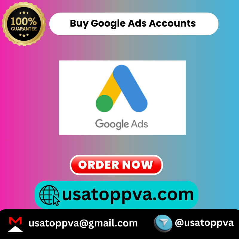 Buy Google Ads Accounts - USA TOP PVA