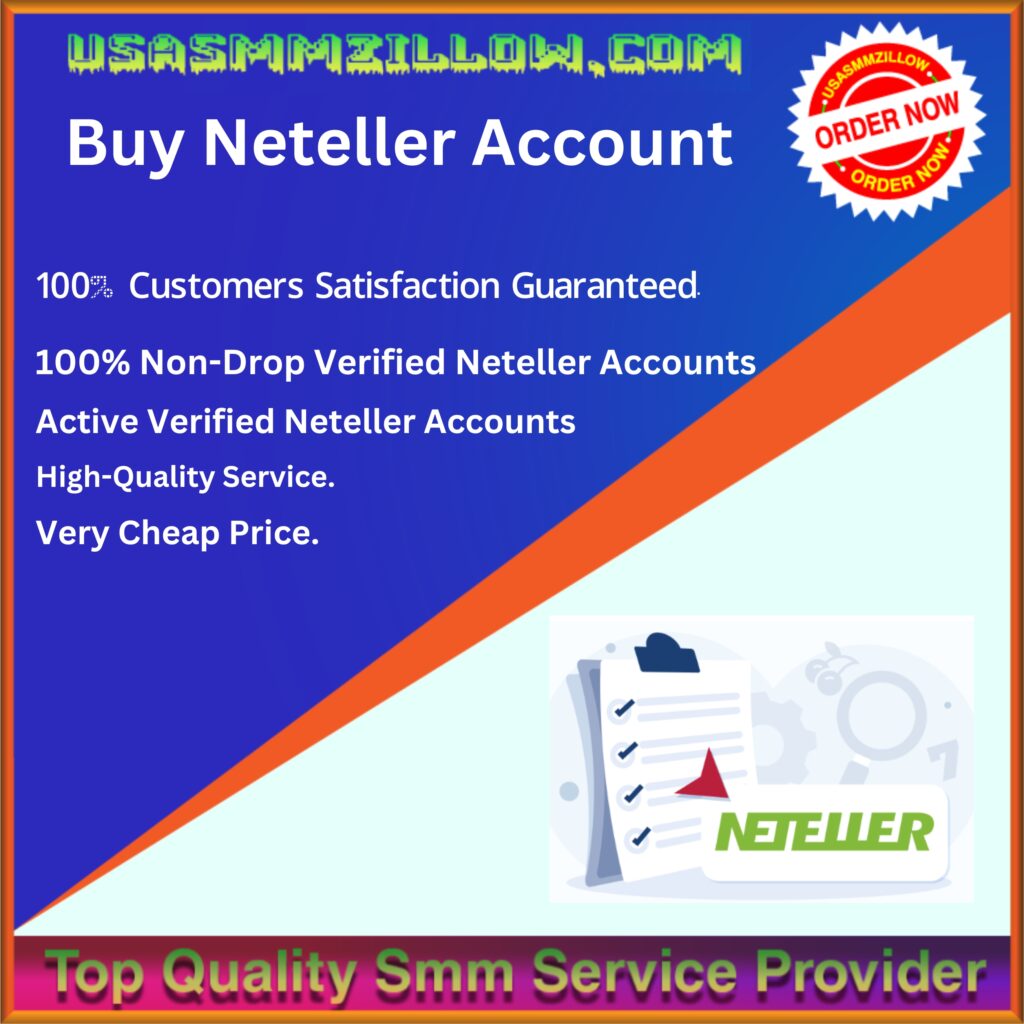 Buy Neteller Account - 100% Real, Safe & Verified