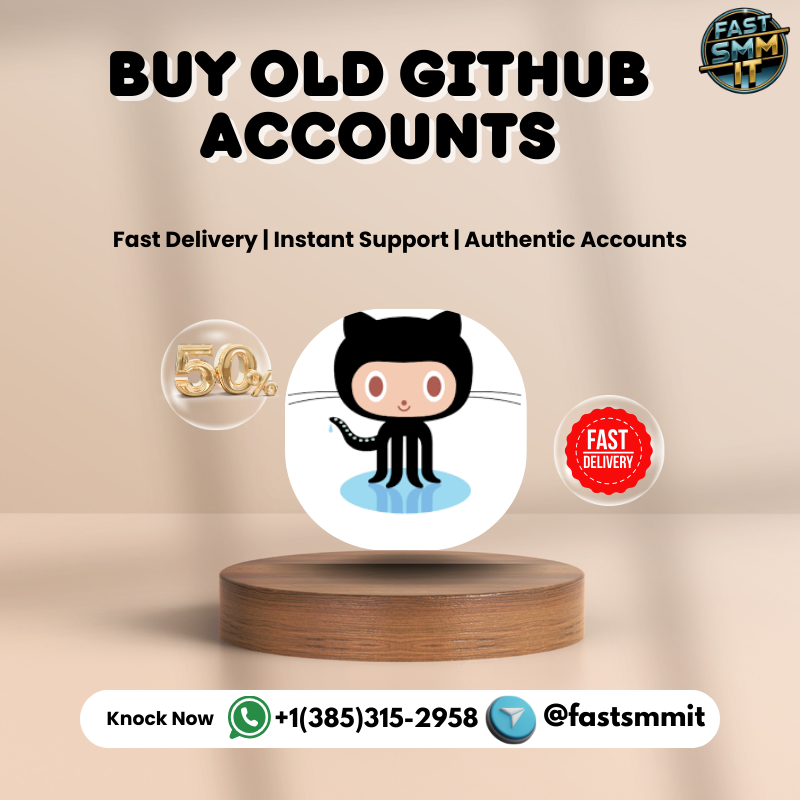 Buy Old Github Accounts - Old, 2Fa, Achievement in 2025