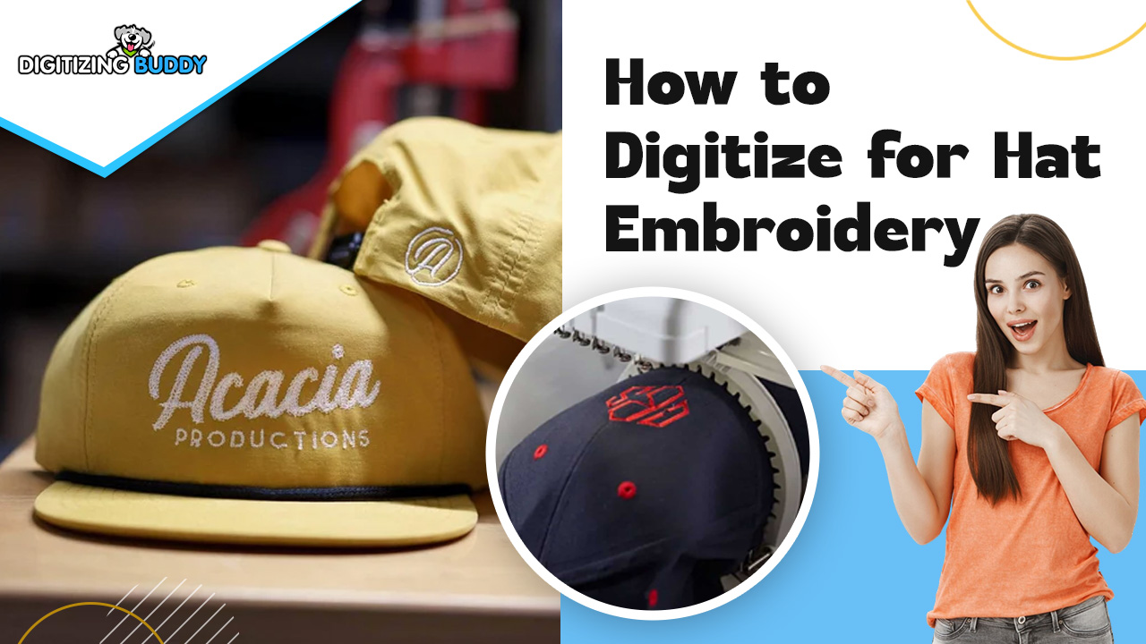 How to Digitize for Hat Embroidery