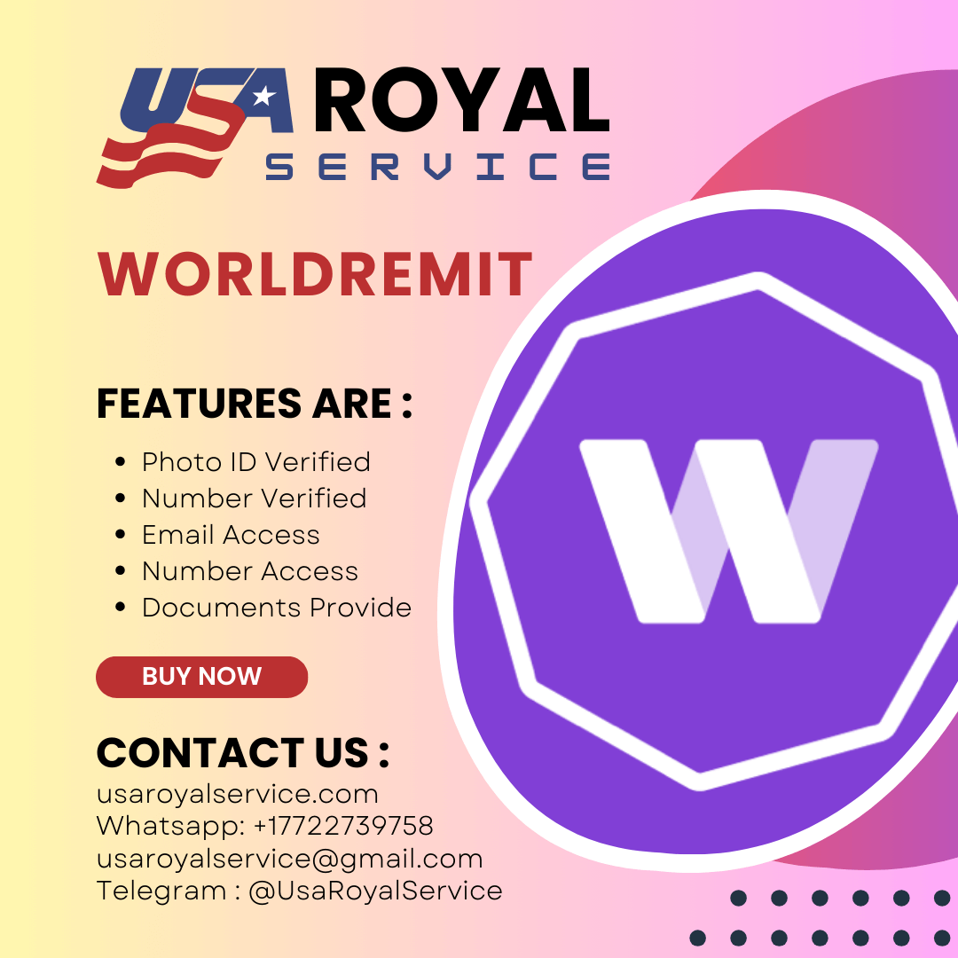 Buy Verified Worldremit Accounts - 100% Best Verified Account