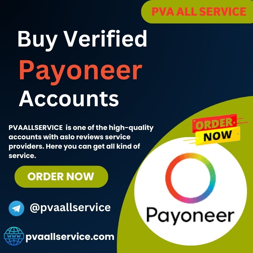 Buy Verified Payoneer Account - PVA All Service