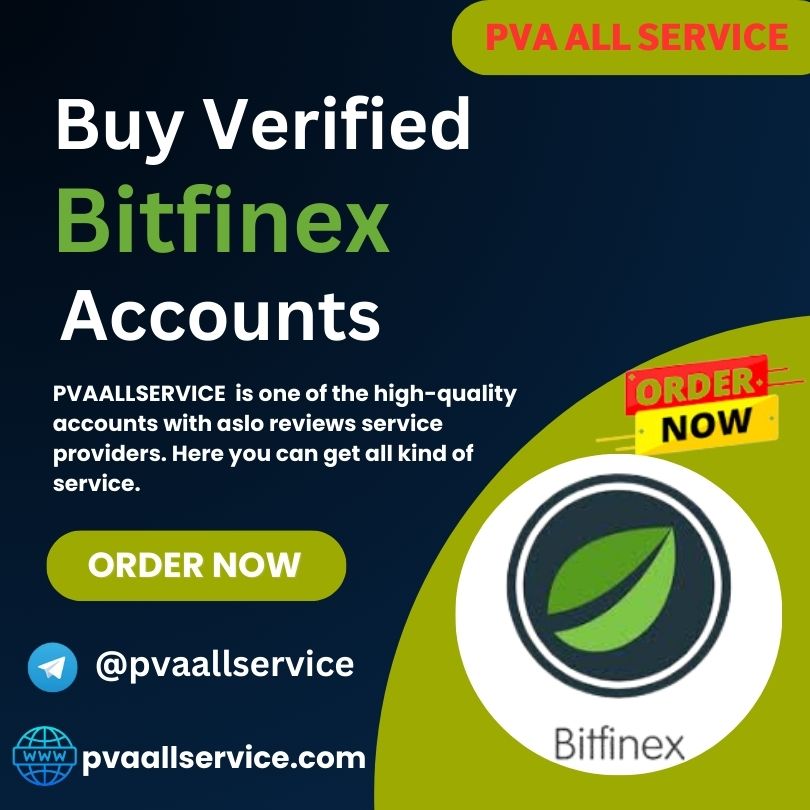 Buy Verified Bitfinex Account - PVA All Service